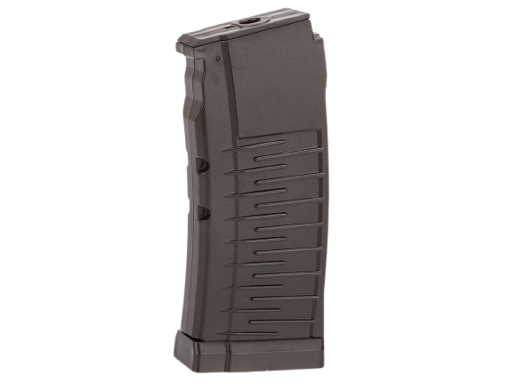 LCT Polymer Mid-Cap Magazine for AS-VAL/VSS/SR-3M Airsoft AEG (Color: Plum / 100rd) image 0