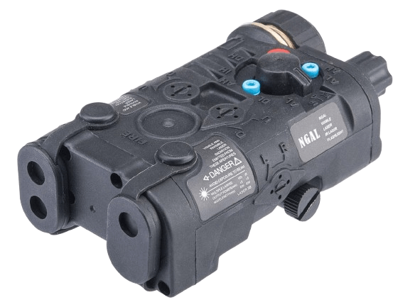Element Peq-15 NGAL Next Generation Laser & Flashlight (Color: Black / Red Laser) image 0