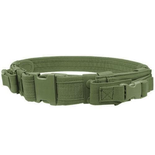 Condor Tactical Pistol Belt w/ Mag Pouches (Color: OD Green) image 0