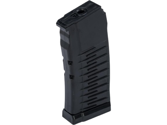 LCT Polymer Mid-Cap Magazine for AS-VAL/VSS/SR-3M Airsoft AEG (Color: Black / 100rd) image 0