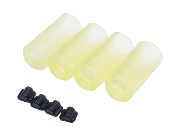 Silverback Airsoft Flat Hop Hop-Up Bucking & Nub 4-Pack Set for Desert Tech SRS & HTI Airsoft Sniper Rifles (Model: 70 Degree) image 0
