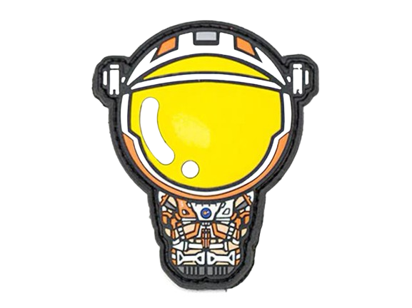 Aprilla Design "Apex Martian" PVC Morale Patch image 0