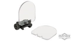 Matrix Flip-up QD Scope Lens / Sight Shield Protector (Color: Black / 2 Lens) image 0