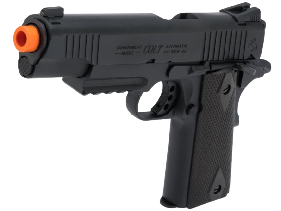Colt Licensed 1911 Tactical Full Metal CO2 Airsoft Gas Blowback Pistol by KWC image 0