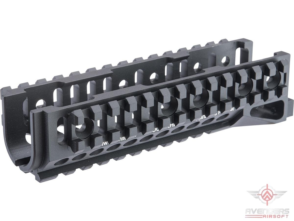Avengers B-10U Modern AK Railed Handguard for AK Series Airsoft AEG Rifles (Color: Black) image 0