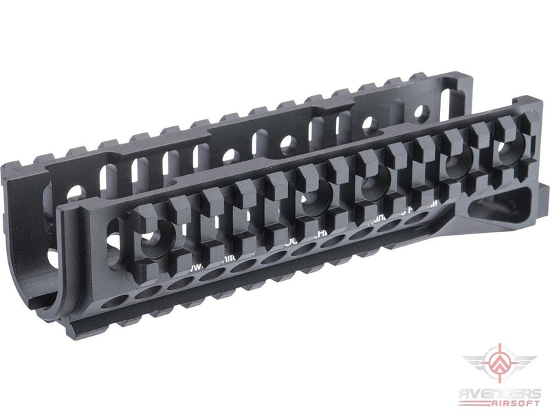 Avengers B-10U Modern AK Railed Handguard for AK Series Airsoft AEG Rifles (Color: Black) image 0