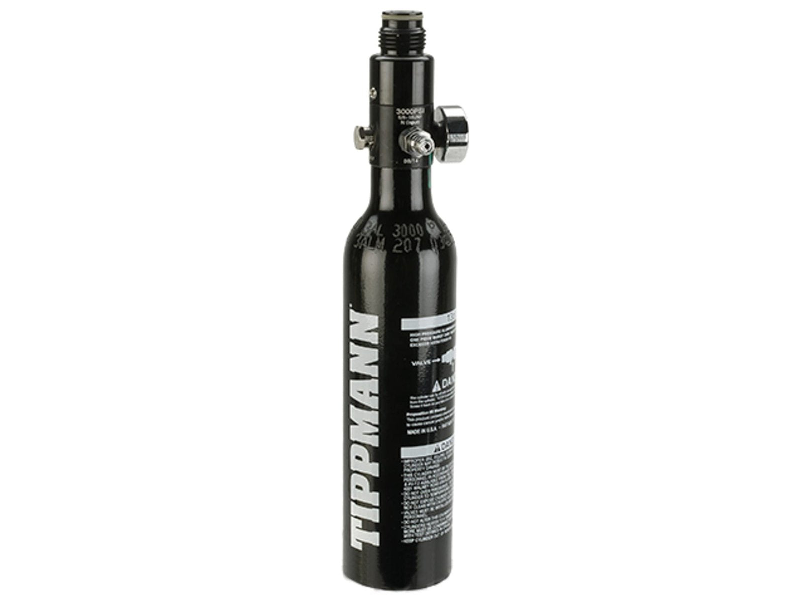 Tippmann 13/3000 HPA System Tank with DOT-TC Regulator - Aluminum image 0