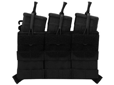 Agilite AG3 Placard Triple M4/M16 Magazine Pouch (Color: Black) image 0