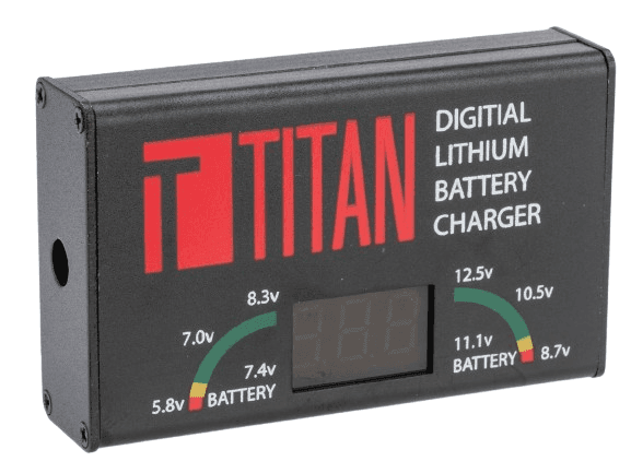 Titan Power Digital Charger for LiPo AEG Batteries image 0