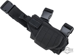Matrix Tornado Universal Tactical Thigh / Drop Leg Holster (Color: Black / Right) image 0