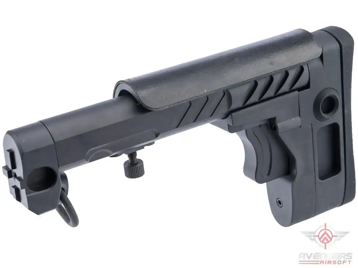 Avengers PT-3 Adjustable Folding Stock for AK Series Airsoft Rifles (Color: Black) image 0