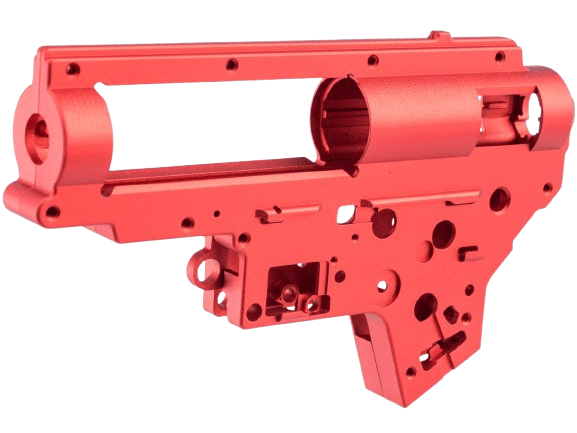 CYMA Anodized CNC 8mm Reinforced Version 2 Gearbox Shell image 0