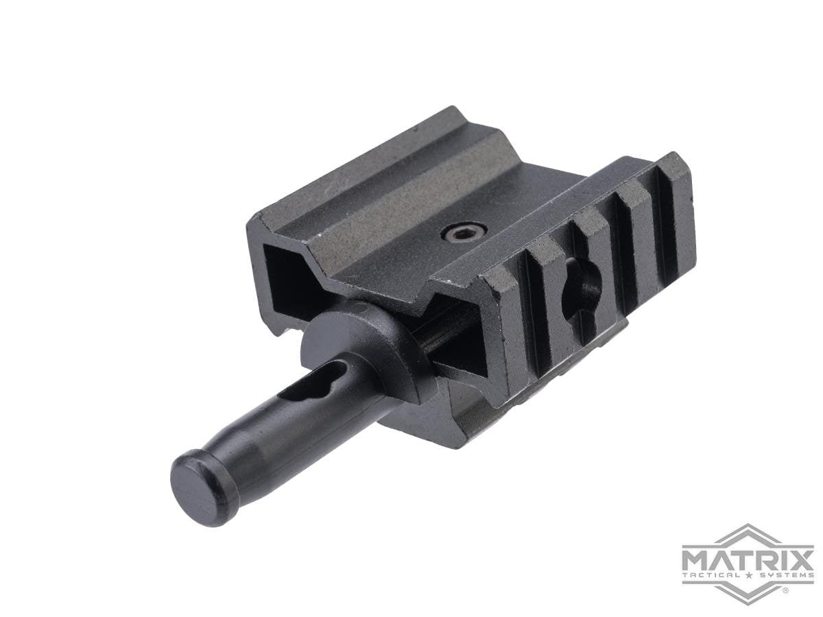 Matrix Bipod Adapter for Type 96 Airsoft Sniper Rifles (Model: 85mm) image 0