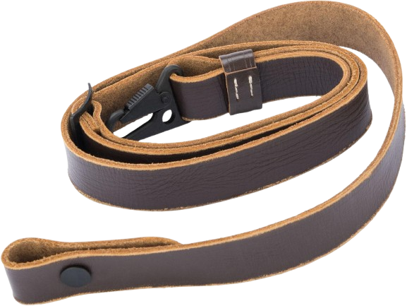 LCT Airsoft Leather Rifle Sling with HK Hook image 0