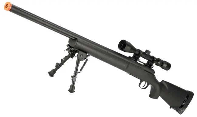 A&K US Army SOCOM Type M24 Airsoft Bolt Action Scout Sniper Rifle w/ Fluted Barrel image 0