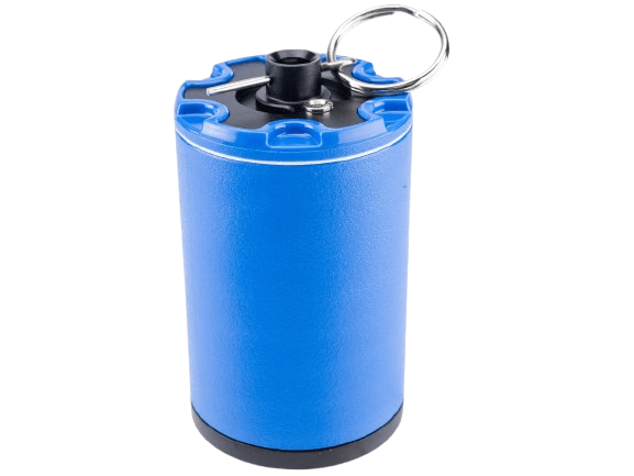 40Max "Whirligig" 360 Degree Reusable Green Gas Gel Ball & Airsoft BB Grenade (Color: Blue) image 0