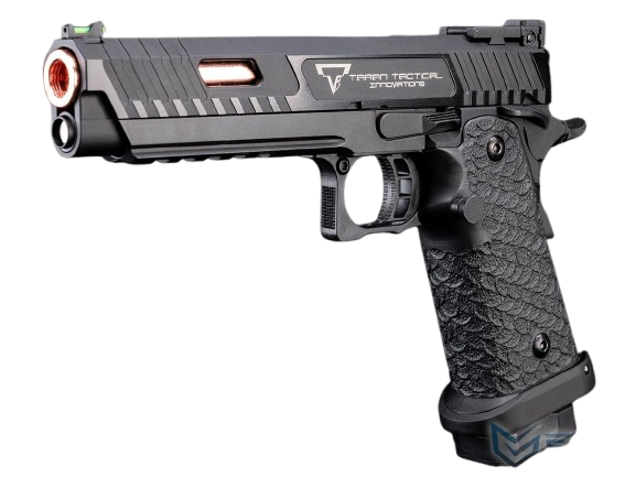 EMG TTI Licensed JW3 2011 Combat Master Airsoft Training Pistol (Model: Green Gas / Gun Only) image 0
