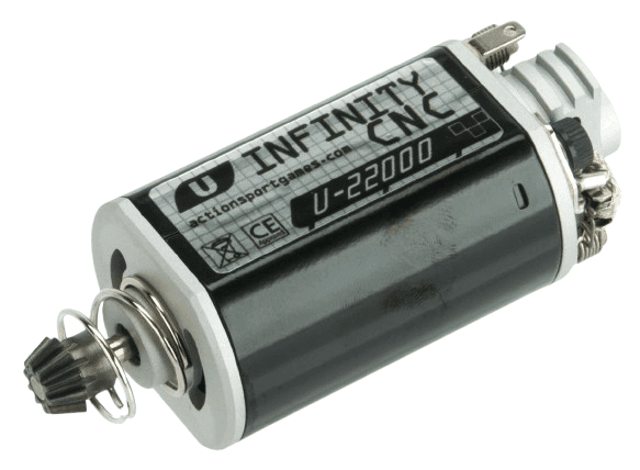 ASG Infinity CNC Custom Airsoft AEG Motor (Type: Short Axle / U-22000) image 0