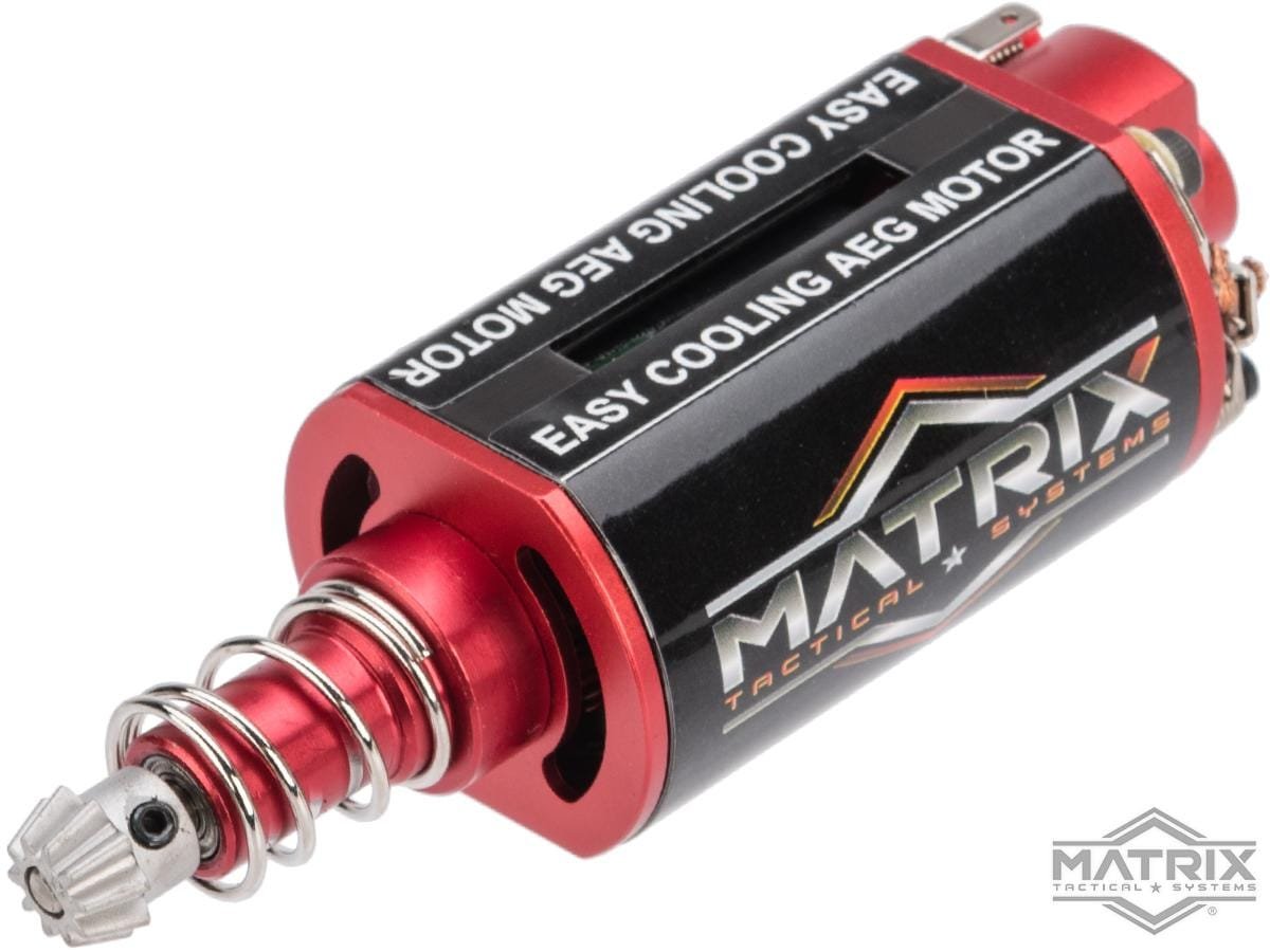 Matrix "Reloaded" High Performance Airsoft AEG Motor (Model: Long Type / Balanced Torque-Speed) image 0