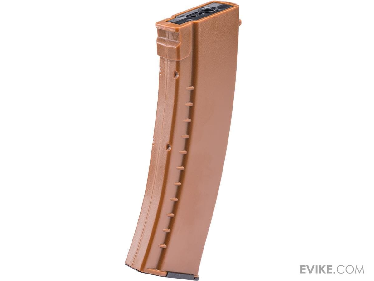 LCT LCK74 130 Round Mid-Cap AEG AK Magazine (Color: Orange) image 0