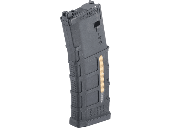 Double Eagle 35 Round Magazine for MWS Gas Blowback Airsoft Rifles (Model: D-Mag ) image 0