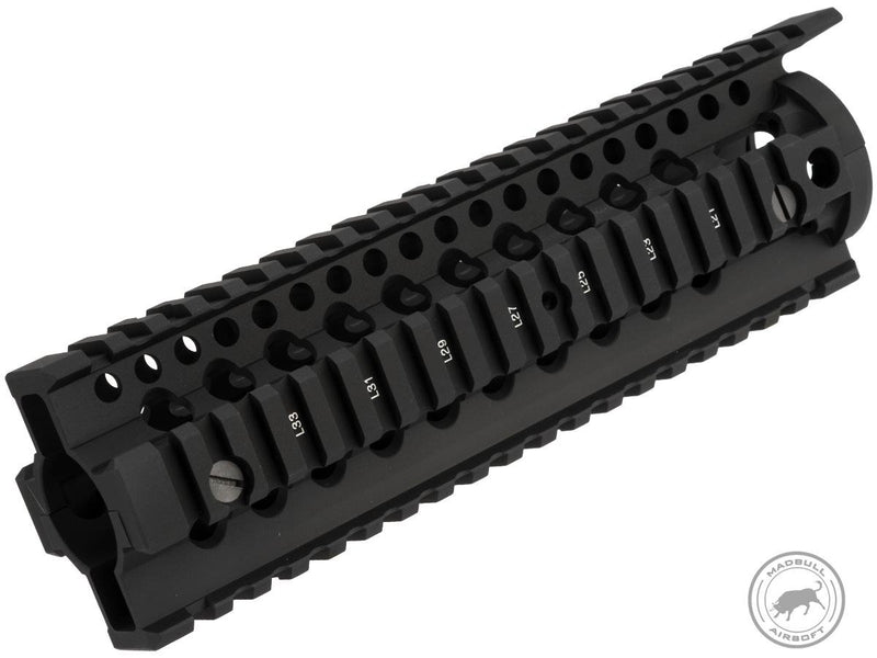 Daniel Defense Licensed Omega Rail System for Airsoft AEG by Madbull (Color: Black / 9") image 0