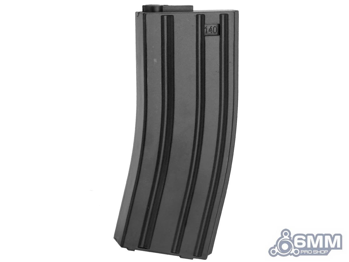 6mmProShop 140rd Mid-Cap Magazine for M4 Airsoft AEG Rifles 