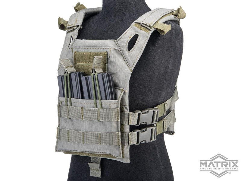 Matrix Level-1 Child Size Plate Carrier - Ranger Green image