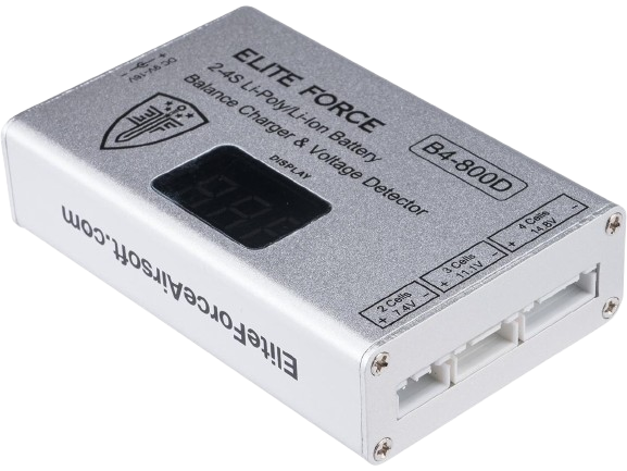 Elite Force 2-4S LiPo/Li-Ion smart Balance Charger & Voltage Detector image 0