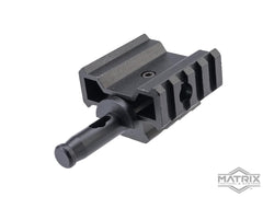Matrix Bipod Adapter for Type 96 Airsoft Sniper Rifles (Model: 80mm) image 0