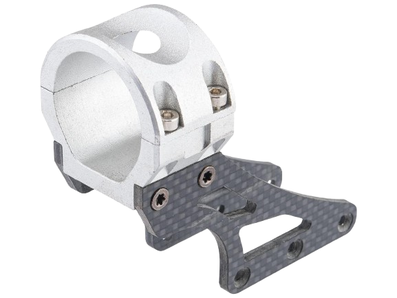 5KU Aluminum Custom Aimpoint Optic Ring Mount for Hi-CAPA Series Gas Airsoft Pistols (Color: Silver) image 0
