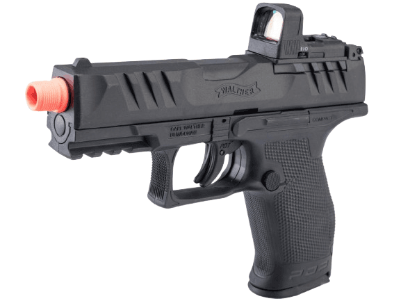Elite Force Walther Licensed PDP Compact Optics Ready CO2 Powered Non-Blowback Airsoft Pistol w/ RDS8 Compact Dot Sight image 0