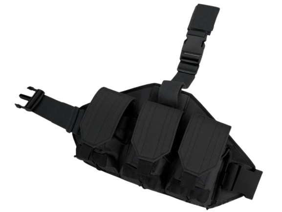 Matrix Triple Magazine Quick Draw Hard Shell Drop Leg Pouch image 0
