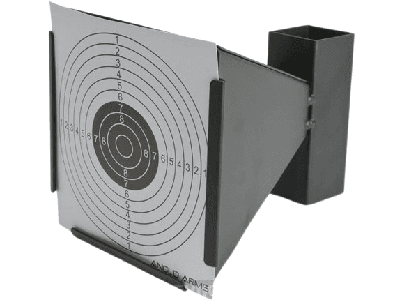 Matrix / Swiss Arms Hanging Trap Target with BB Collection Reservoir (Model: Hanging Target With Paper Targets) image 0