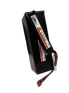 CQC Airsoft 25C 1000mAh 11.1V Battery – Deans – Short Stick