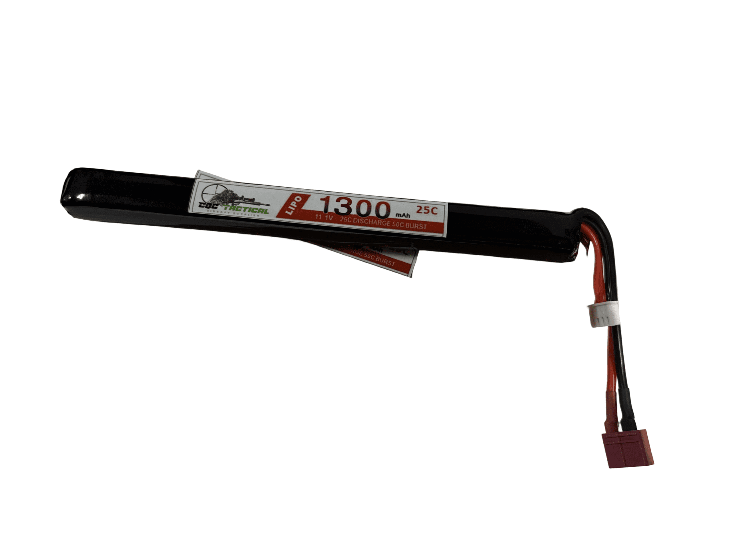 CQC Airsoft 25C 1300mAh 11.1V Battery – Deans