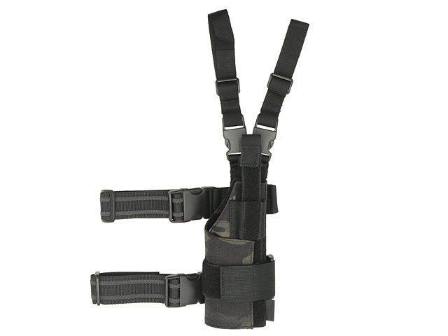 Matrix Tactical Drop Leg Thigh Holster Rig (Color: Black) image 0