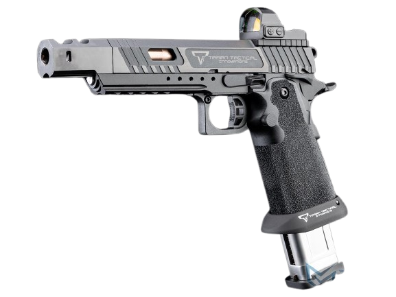 EMG TTI Licensed 2011 Combat Master Alpha Optic Ready Airsoft Training Pistol (Model: Standard - Select Fire / Green Gas / Pistol Only) image 0