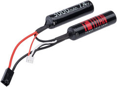 Titan Power 7.4v 3000mAh 16C Nunchuck Type Li-Ion Battery (Model: Small Tamiya) image 0