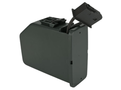A&K 2500 Round Box Magazine for Airsoft M249 AEG Light Machine Guns image 0