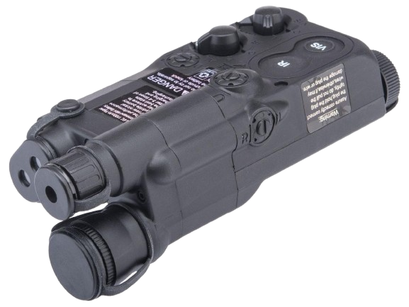 JG Works Mock AN / PEQ-16 Battery Case for Airsoft Rifles (Color: Black) image 0