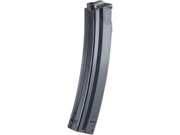 King Arms 100 Round Mid-Cap Magazine for MP5 Series AEGs (Package: Single Magazine) 