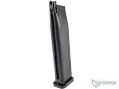 EMG / TTI Licensed Magazine for 2011 / Hi-CAPA Gas Blowback Airsoft Pistols (Color: Black-Black Base / 40+ Extended / Green Gas) image 0