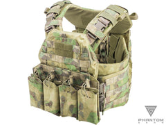 Phantom Gear Red "Zaslon" Plate Carrier w/ QD Buckle System (Color: ATACS) image 0
