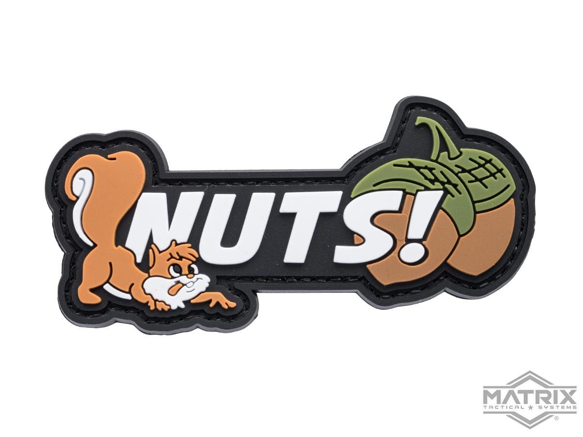 Matrix "NUTS!" PVC Morale Patch image 0