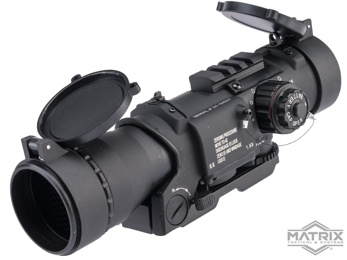 Matrix GDR Optical Sight w/ Illuminated Red/Green Dot (Model: 1.5x - 6x Magnification) image 0