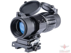 Avengers 4x FXD Magnifier w/ Adjustable Flip-To-Side QD Mount image 0