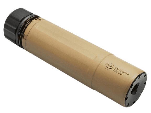 PTS Dead Air Licensed Sandman Mock Suppressor (Color: Flat Dark Earth / S / Tracer) image 0