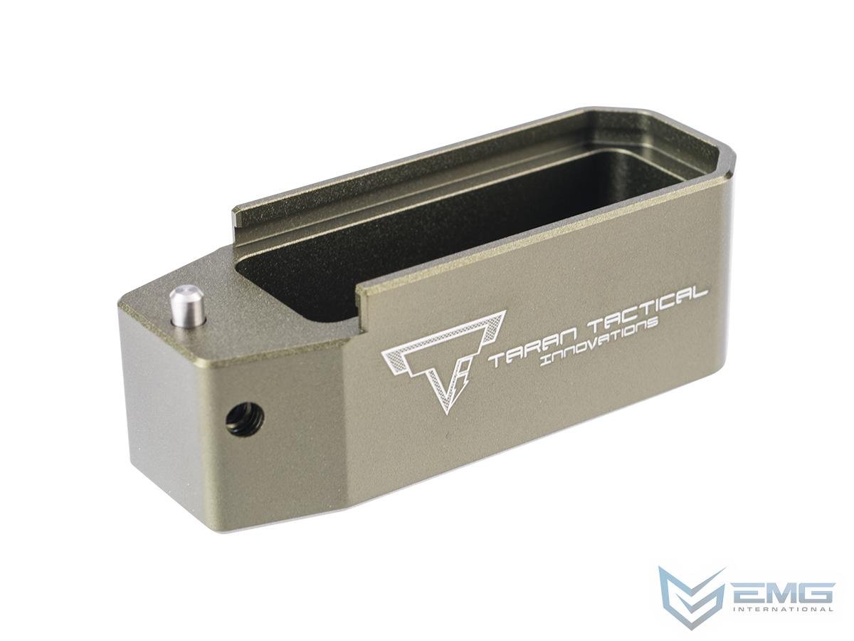 EMG TTI Licensed CNC Magazine Baseplate for GHK AR GMAG Gas Magazines by Samoon (Color: Green) image 0