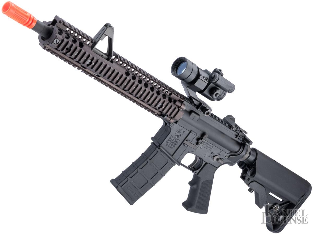 Cybergun x Colt M4A1 SOPMOD Block 2 Gas Blowback Airsoft Rifle w/ EMG Daniel Defense RISII - GHK
(Length: 14.5" FSP)